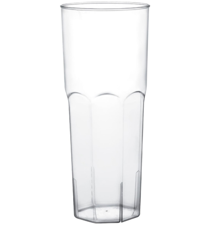 Plastic Collins PS glas transparant Ø6,5cm 350ml (10 stuks) Plastic Collins PS glas transparant Ø6,5cm 350ml (10 stuks)