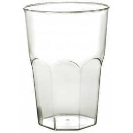 Plastic beker Cocktail PS transparant Ø8,4cm 350ml (20 stuks) 