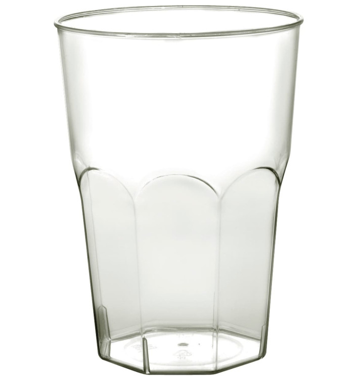 Plastic beker Cocktail PS transparant Ø8,4cm 350ml (20 stuks) Plastic beker Cocktail PS transparant Ø8,4cm 350ml (20 stuks)