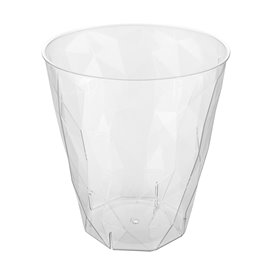 Plastic PS beker "Ice" transparant Kristal 340 ml (20 stuks) 