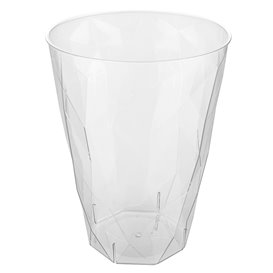 Plastic PS beker "Ice" transparant Kristal 410 ml (20 stuks) 