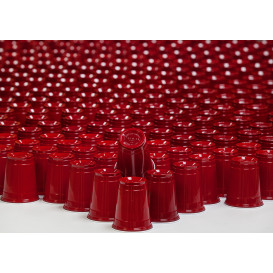 Plastic PS beker Amerikaanse Red Party Bekers 360ml (1000 stuks)
