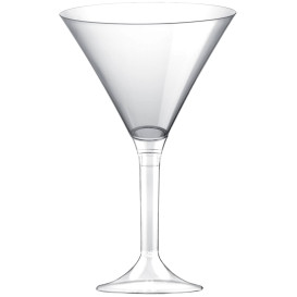 Plastic stamglas transparant transparant 185ml 2P (200 stuks)