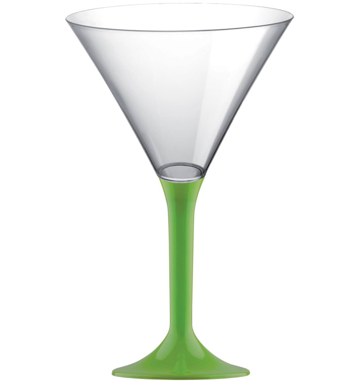 Plastic stamglas Cocktail limoengroen 185ml 2P (20 stuks) Plastic stamglas Cocktail limoengroen 185ml 2P (20 stuks)