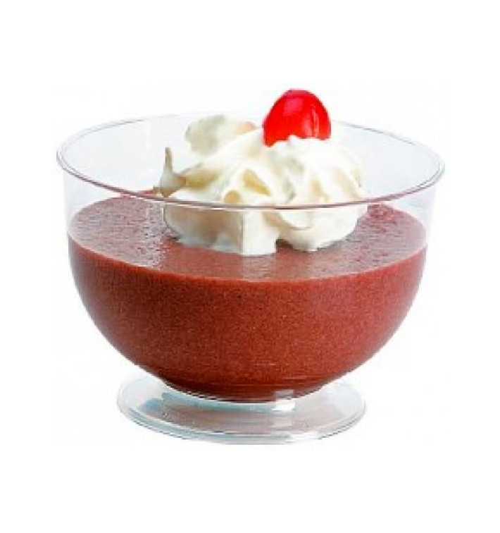 Plastic PS beker voor Dessert of ijs 260ml (20 stuks) Plastic PS beker voor Dessert of ijs 260ml (20 stuks)
