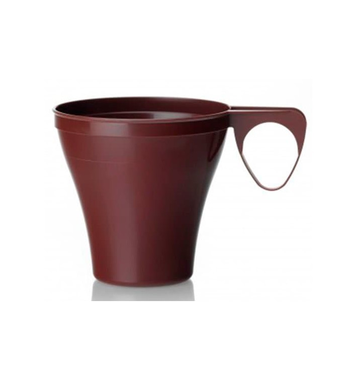 Plastic beker bruin 80ml (1200 stuks) Plastic beker bruin 80ml (1200 stuks)