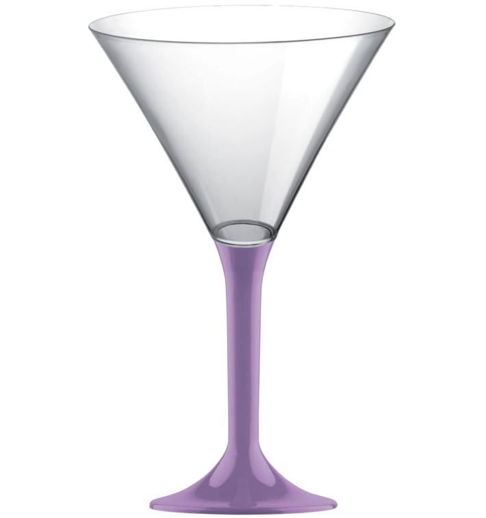 Plastic stamglas Cocktail lila 185ml 2P (20 stuks) Plastic stamglas Cocktail lila 185ml 2P (20 stuks)