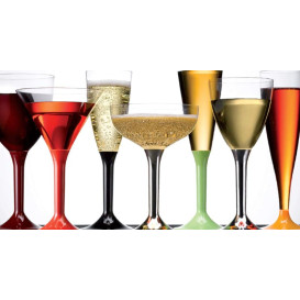 Plastic stamglas Cocktail wit 185ml 2P (200 stuks)