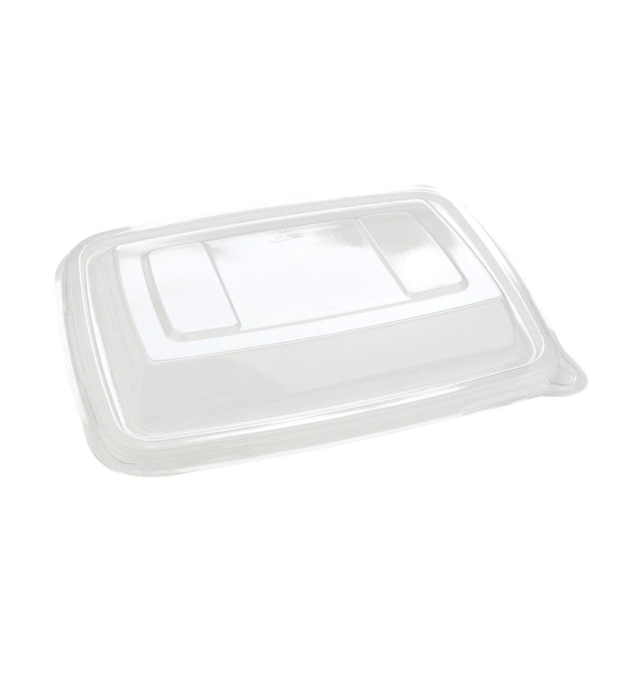 Plastic PET Deksel voor "Vision" Container 16,5x23cm (75 stuks) Plastic PET Deksel voor "Vision" Container 16,5x23cm (75 stuks)