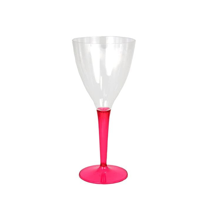 Plastic stamglas wijn framboos 130ml (6 stuks) Plastic stamglas wijn framboos 130ml (6 stuks)