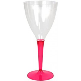Plastic stamglas wijn framboos 130ml (60 stuks)