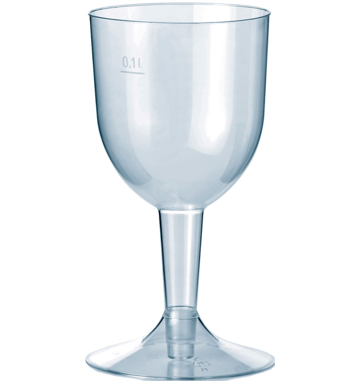 Plastic glas Water of Wijn "Premium" verwijderbare stam 140ml (20 stuks) Plastic glas Water of Wijn "Premium" verwijderbare stam 140ml (20 stuks)