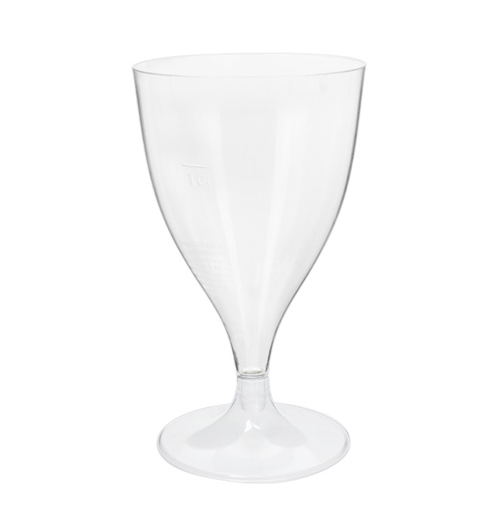 Plastic stamglas wijn transparant 200ml 2P (400 stuks) Plastic stamglas wijn transparant 200ml 2P (400 stuks)