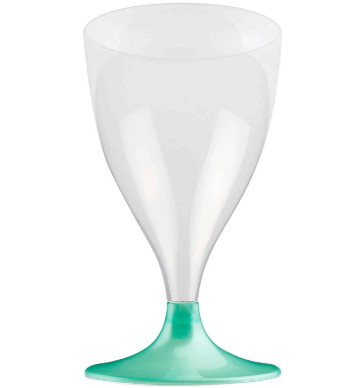 Plastic stamglas wijn tiffanen parel 200ml 2P (20 stuks) Plastic stamglas wijn tiffanen parel 200ml 2P (20 stuks)
