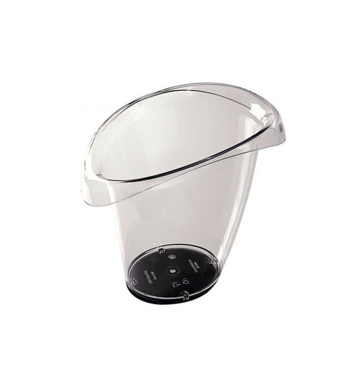 Plastic ijsemmer anti-druip 1 Bottle transparant SAN (1 stuk) Plastic ijsemmer anti-druip 1 Bottle transparant SAN (1 stuk)