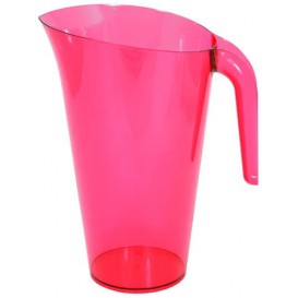 Plastic pot PS Herbruikbaar framboos 1.500 ml (20 stuks)