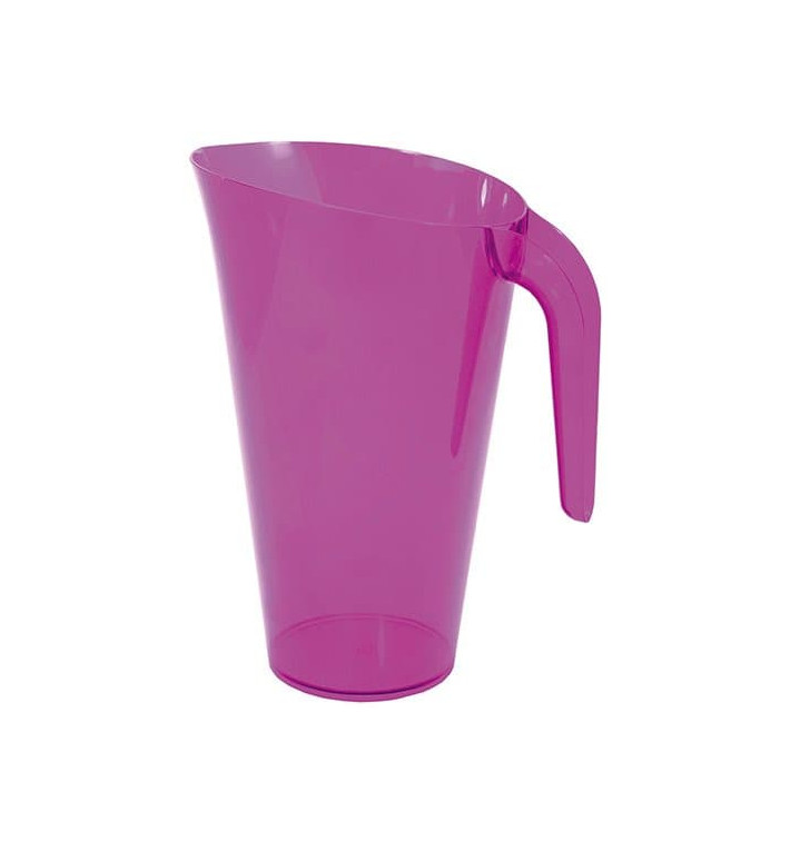 Plastic pot PS Herbruikbaar aubergine kleur 1.500 ml (1 stuk) Plastic pot PS Herbruikbaar aubergine kleur 1.500 ml (1 stuk)