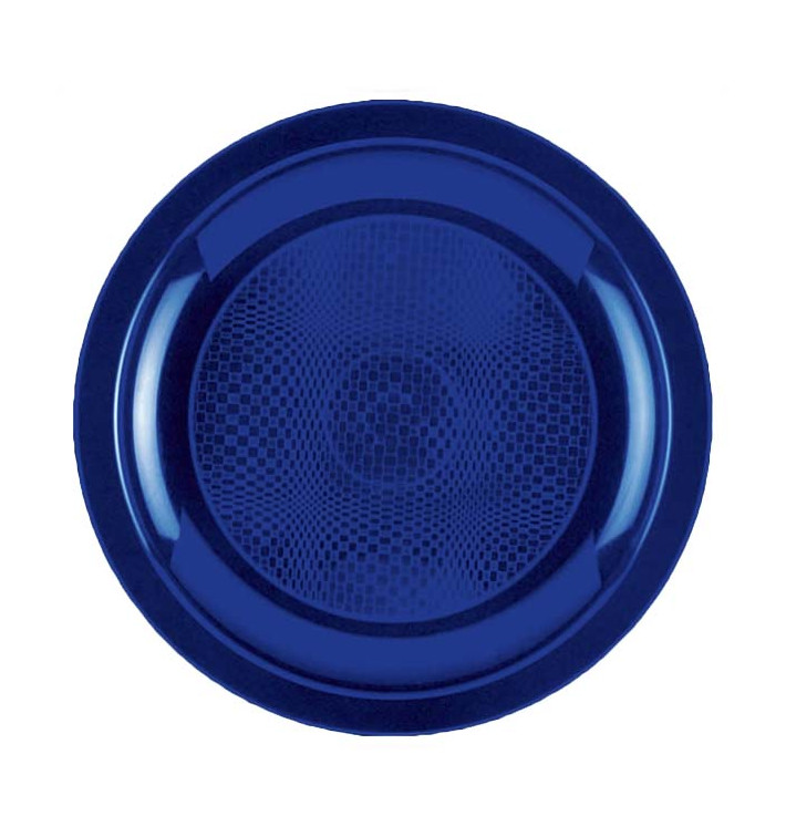 Plastic bord Plat blauw "Rond vormig" PP Ø18,5 cm (600 stuks) Plastic bord Plat blauw "Rond vormig" PP Ø18,5 cm (600 stuks)