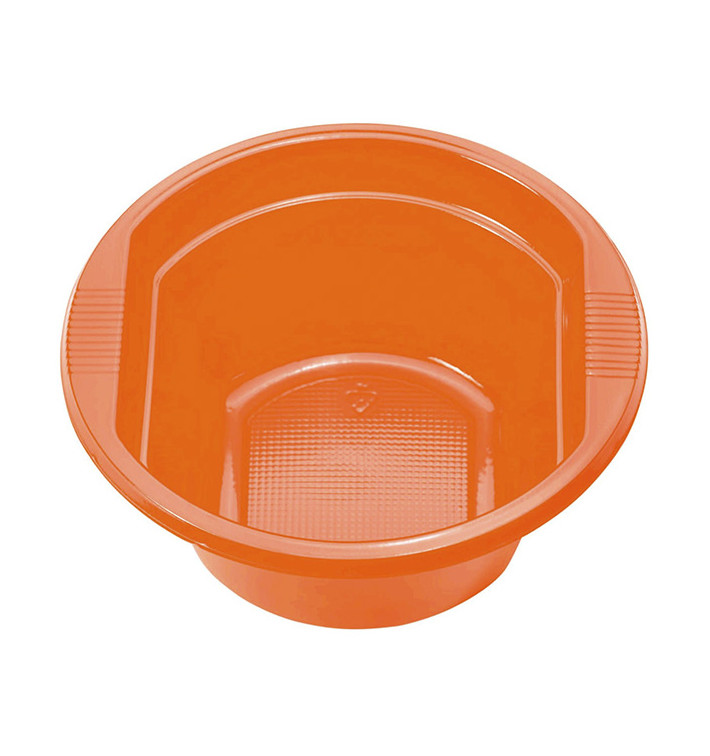 Plastic Kom PS oranje 250ml Ø12cm (660 stuks) Plastic Kom PS oranje 250ml Ø12cm (660 stuks)