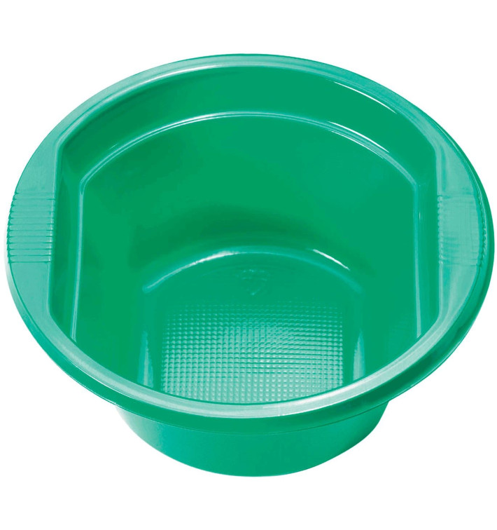 Plastic Kom PS groen 250ml Ø12cm (30 stuks) Plastic Kom PS groen 250ml Ø12cm (30 stuks)