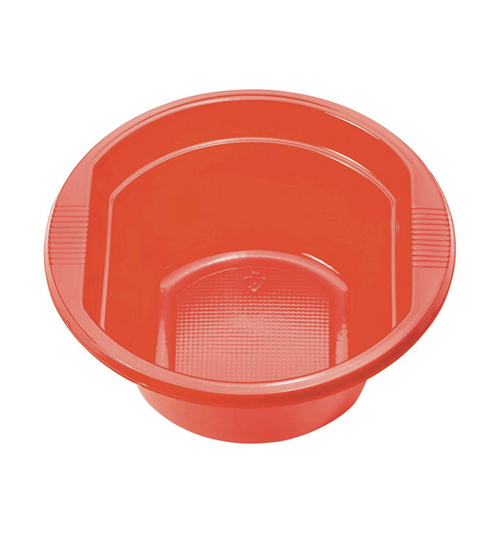 Plastic Kom PS rood 250 ml Ø12cm (660 stuks) Plastic Kom PS rood 250 ml Ø12cm (660 stuks)