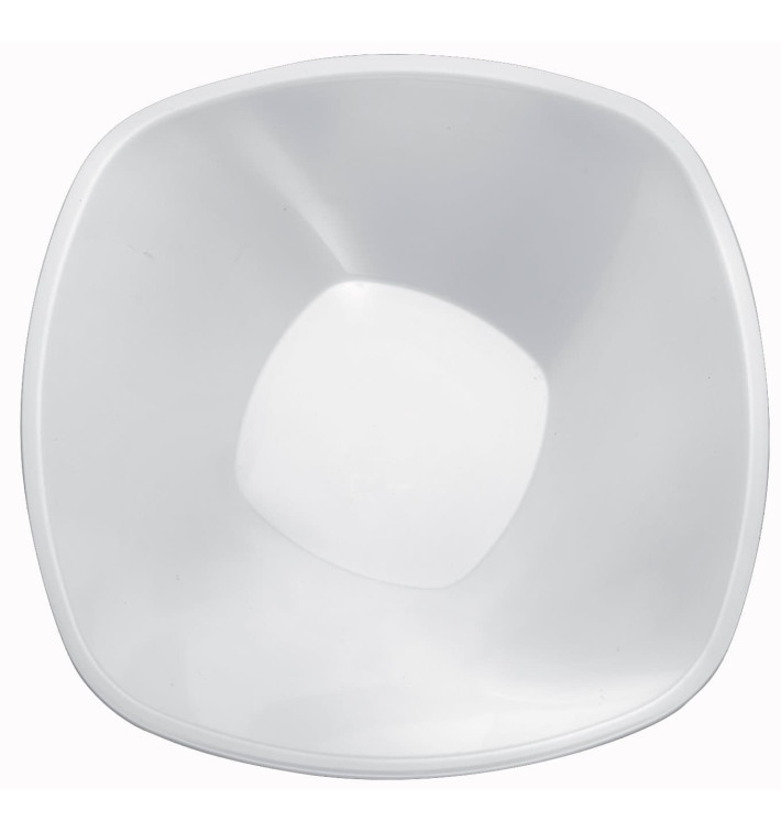 Plastic Kom PP wit "Vierkant" 3000ml Ø27,7cm (3 stuks) Plastic Kom PP wit "Vierkant" 3000ml Ø27,7cm (3 stuks)
