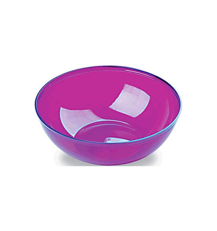 Plastic Kom PS Kristal Hard aubergine kleur 3500ml Ø27cm (20 stuks) Plastic Kom PS Kristal Hard aubergine kleur 3500ml Ø27cm (20 stuks)