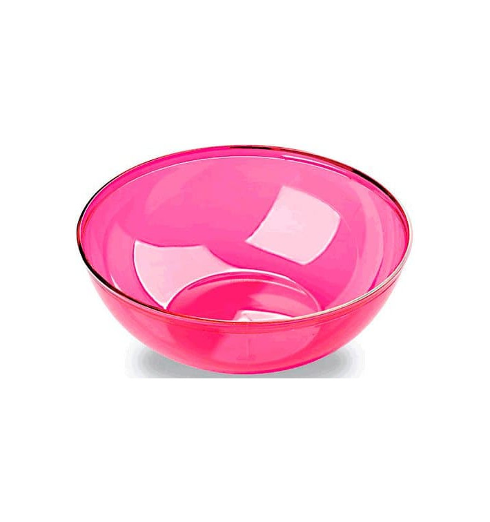 Plastic Kom PS Kristal Hard framboos 3500ml Ø27cm (1 stuk) Plastic Kom PS Kristal Hard framboos 3500ml Ø27cm (1 stuk)