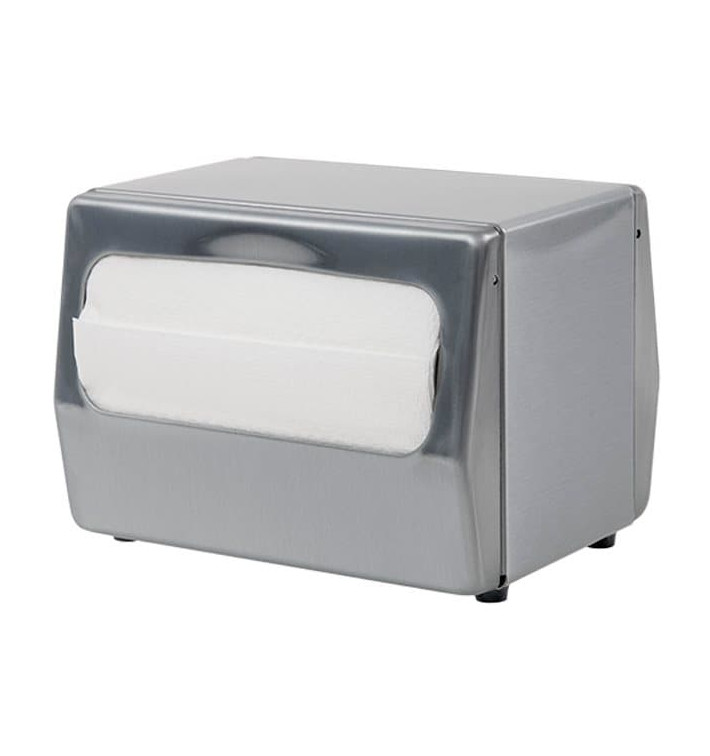 Servet Roestvrij van staal Dispenser "MaxiServis" "Table" (1 stuk) Servet Roestvrij van staal Dispenser "MaxiServis" "Table" (1 stuk)