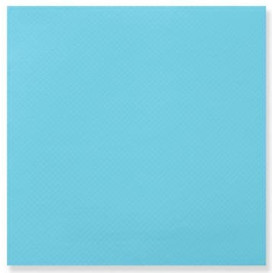 Papieren servet turkoois 25x2cm (50 stuks) 
