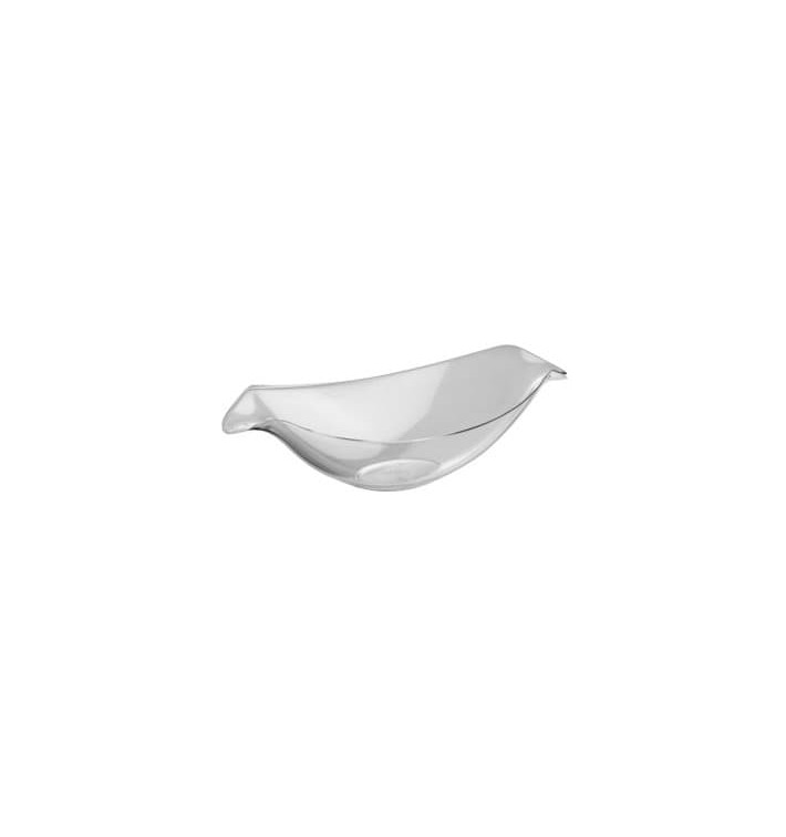 Proeving mini saus boot PS "Simbad" transparant 50ml (72 stuks) Proeving mini saus boot PS "Simbad" transparant 50ml (72 stuks)