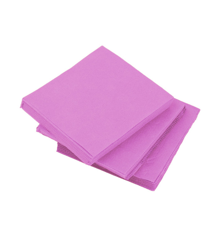 Papieren servet Micropunt fuchsia 20x20cm 2C (2.400 stuks) Papieren servet Micropunt fuchsia 20x20cm 2C (2.400 stuks)