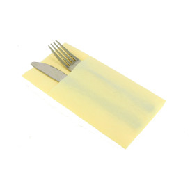 Zakvouw airlaid servetten "Kanguro" Champagne 40x40cm (800 stuks)