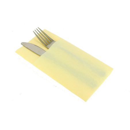 Zakvouw airlaid servetten "Kanguro" Champagne 40x40cm (800 stuks)