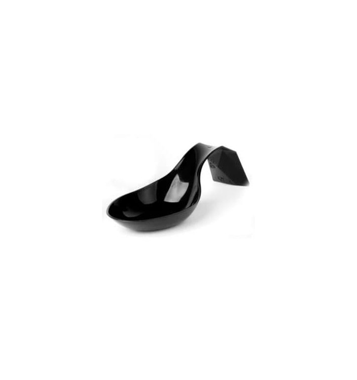 Proeving lepel PS "Bon Ton" zwart 11,6x2,9cm (20 stuks) Proeving lepel PS "Bon Ton" zwart 11,6x2,9cm (20 stuks)
