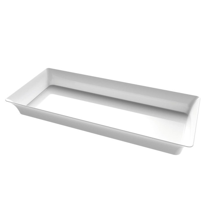 Proeving mini dienblad PS "Karo" transparant 5x13 cm (24 stuks) Proeving mini dienblad PS "Karo" transparant 5x13 cm (24 stuks)