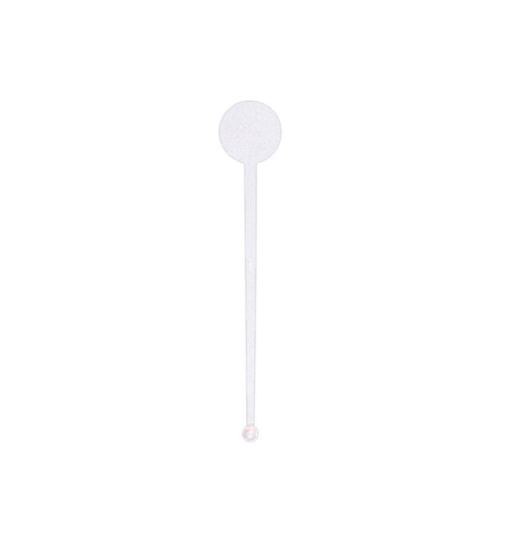 Plastic roerstaafje PS wit 17,5cm Plastic roerstaafje PS wit 17,5cm