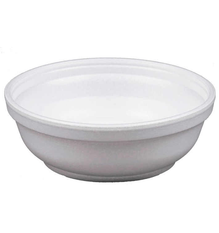 Schuim Container wit 6Oz/180ml Ø11cm (1000 stuks) Schuim Container wit 6Oz/180ml Ø11cm (1000 stuks)