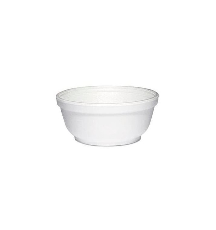 Schuim Container wit 8Oz/240 ml Ø11cm (50 stuks) Schuim Container wit 8Oz/240 ml Ø11cm (50 stuks)