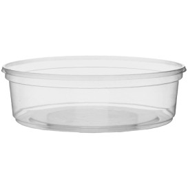 Plastic deli Container transparant PP 125ml Ø10,5cm (1.000 stuks)