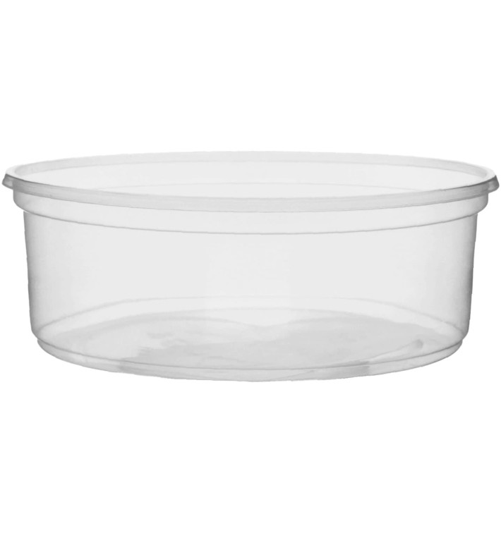 Plastic deli Container transparant PP 150ml Ø10,5cm (1000 stuks) Plastic deli Container transparant PP 150ml Ø10,5cm (1000 stuks)