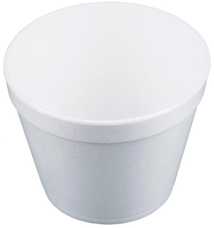 Schuim Container wit 24Oz/710ml Ø12,7cm (25 stuks) Schuim Container wit 24Oz/710ml Ø12,7cm (25 stuks)