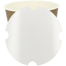 Papieren Deksel voor gebraden kip emmer 5100ml (100 stuks) 