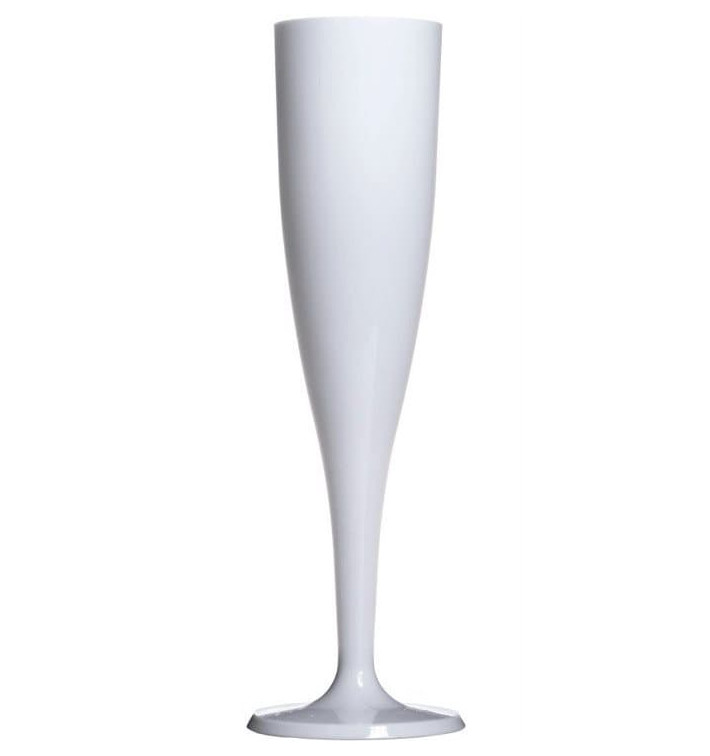 Plastic fluit Mousserende Wijn wit 115ml 1P (120 stuks) Plastic fluit Mousserende Wijn wit 115ml 1P (120 stuks)