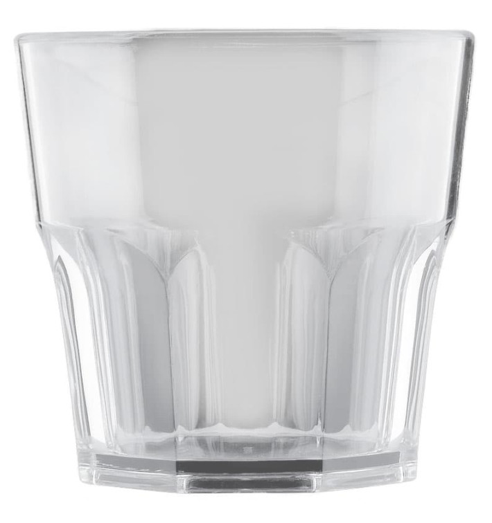 Plastic glas SAN Herbruikbaar "mini Drink" transparant 160ml (8 stuks) Plastic glas SAN Herbruikbaar "mini Drink" transparant 160ml (8 stuks)