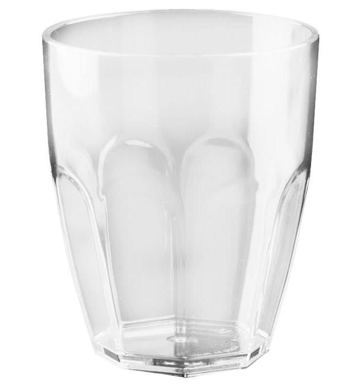 Plastic glas SAN Herbruikbaar "Summer" transparant 355ml (6 stuks) Plastic glas SAN Herbruikbaar "Summer" transparant 355ml (6 stuks)