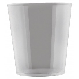 Plastic glas SAN Herbruikbaar beker kegel vormig "Frost" 400 ml (144 stuks)