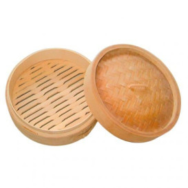 Bamboe stomer "Maxi" Ø30x6cm (4 stuks)