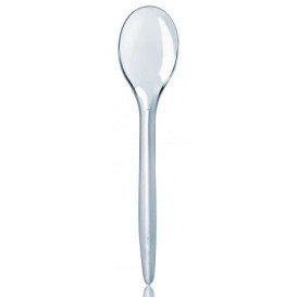 Plastic lepel  PS "Luxe" transparant 17,5cm (2000 stuks)