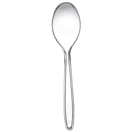 Plastic lepel  PS "Easy" transparant 17,5cm (100 stuks) 